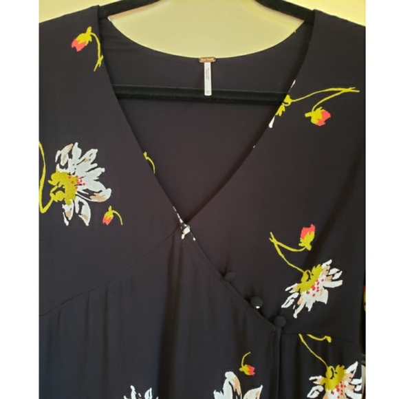 Free people time on my side wrap dress XS - Picture 9 of 10